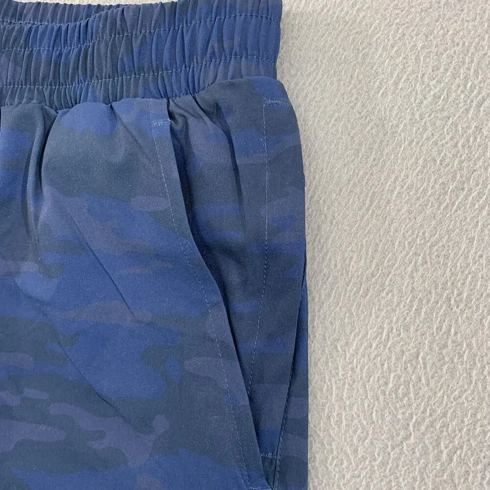 LINC Freedom Shorts Mens Large Camo Navy 5.5